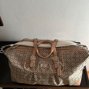 Coach overnight bag